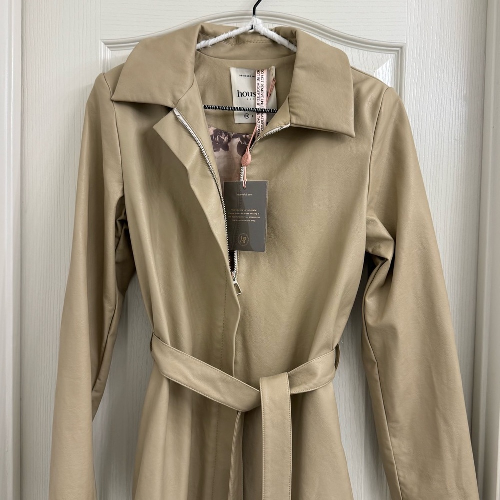 SOLD// HOUSE OF CB Ariel Trench Coat